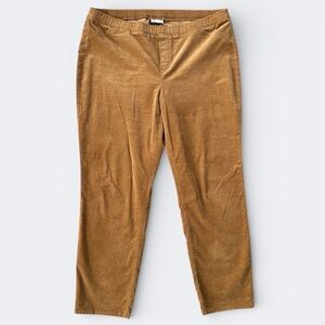 J. Jill Corduroy Pants in Camel Brown